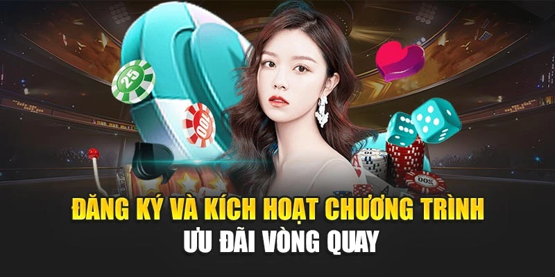 Đăng ký và kích hoạt chương trình ưu đãi vòng quay