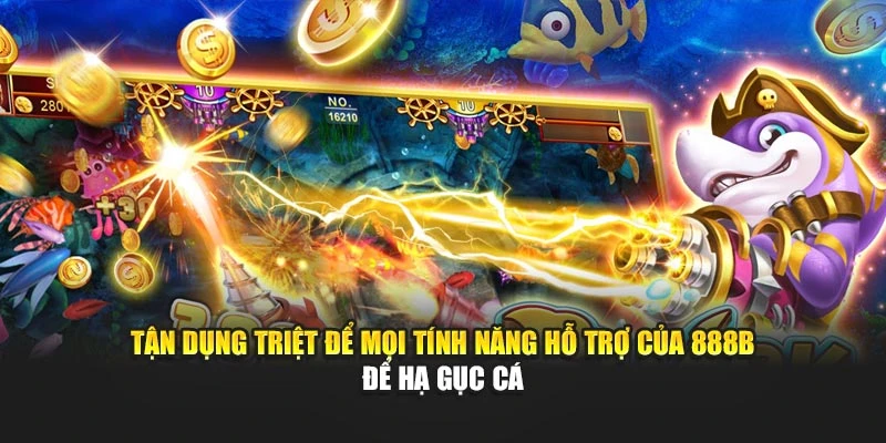 Tận dụng triệt để mọi tính năng hỗ trợ của 888b để hạ gục cá